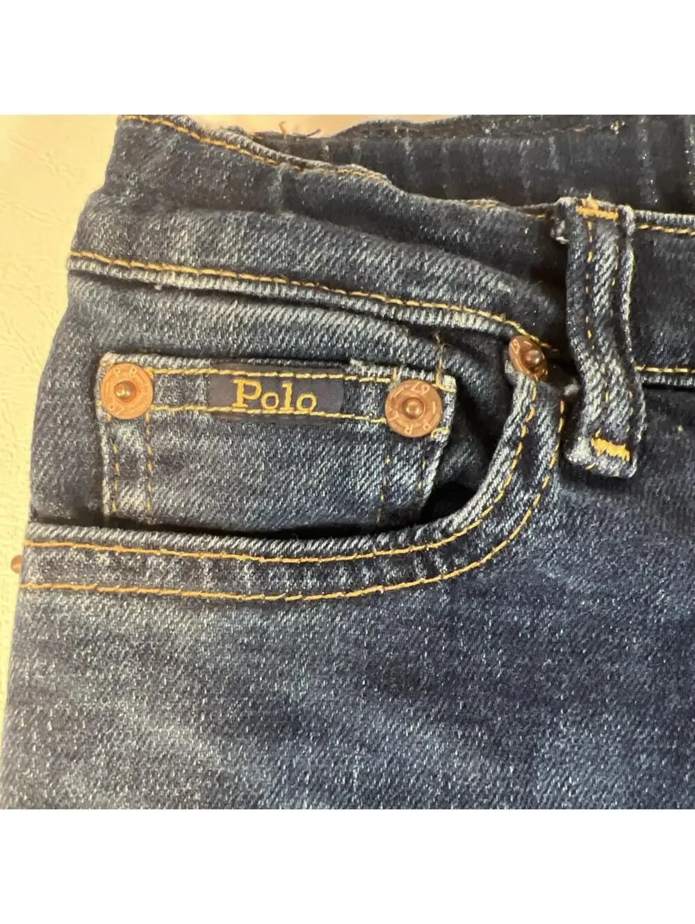 Polo Ralph Lauren Boys' Straight Fit Denim Jeans Size 6